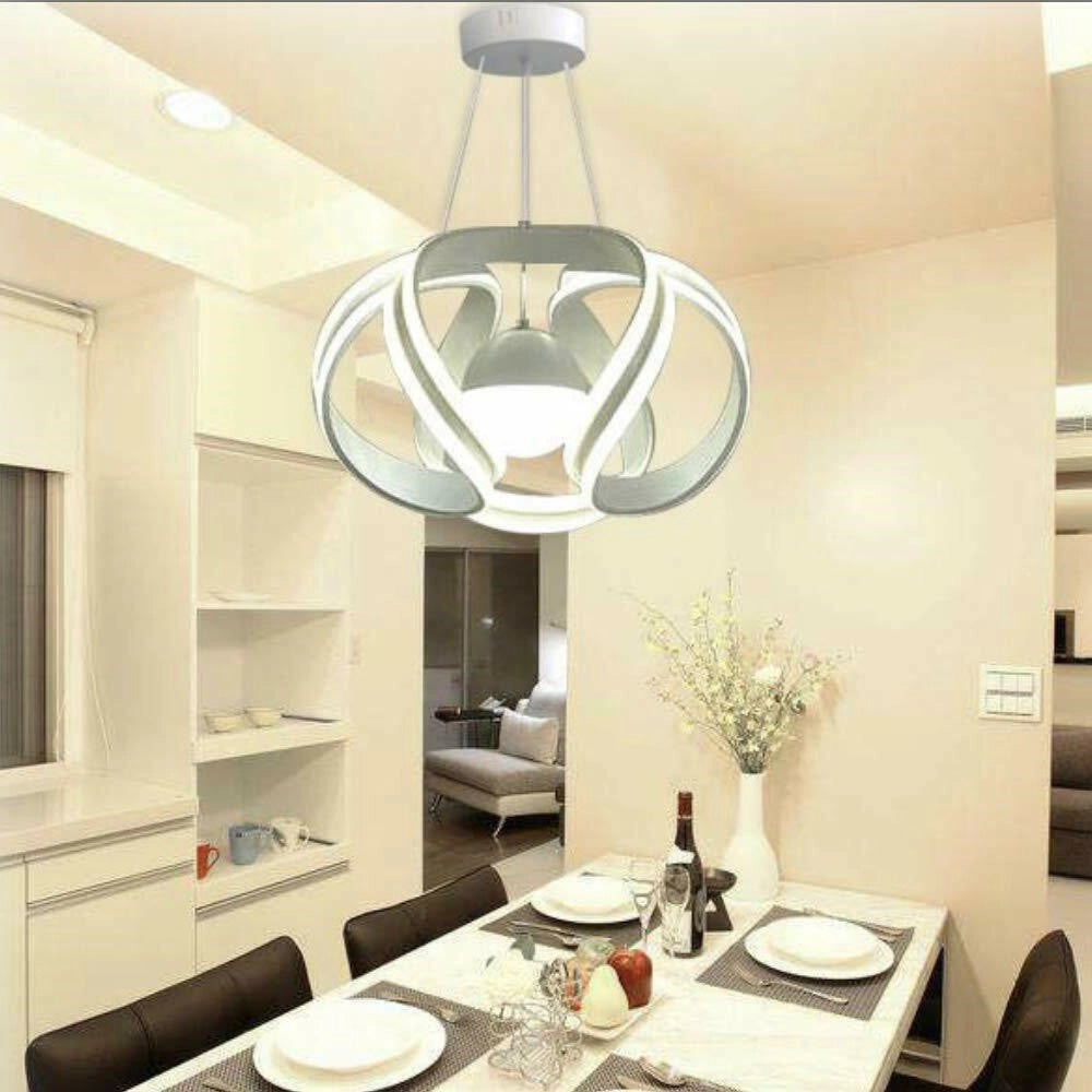 Trade Shop - Lampadario Soffitto Sfera Moderno Led 78w Lampada Luce Calda Fredda Naturale B21 -