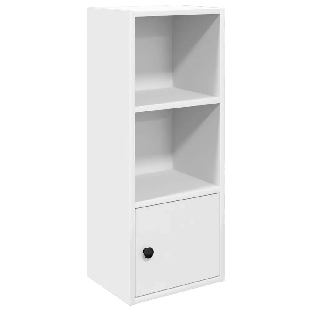 Libreria Bianca 31x24x77 cm in Legno Multistrato