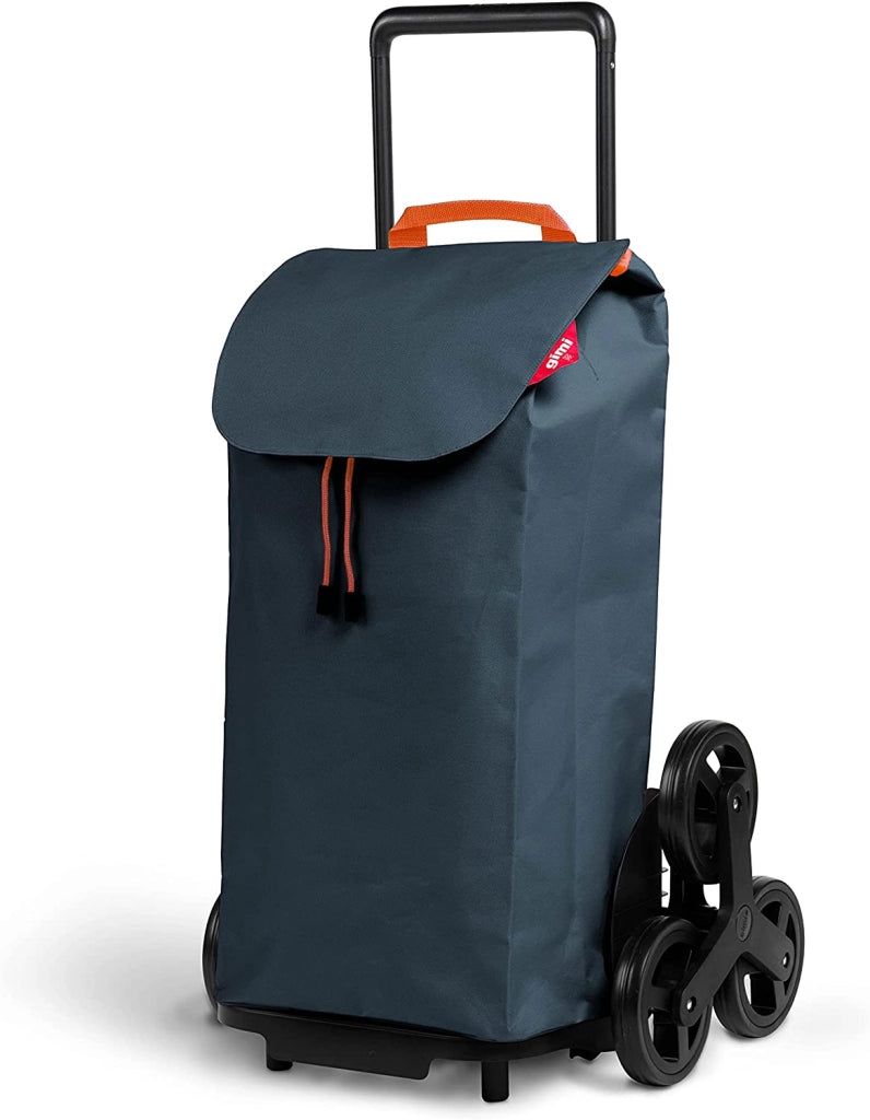 GIMI CARRELLO TRIS PORTA SPESAS IN COLORE GRIGIO