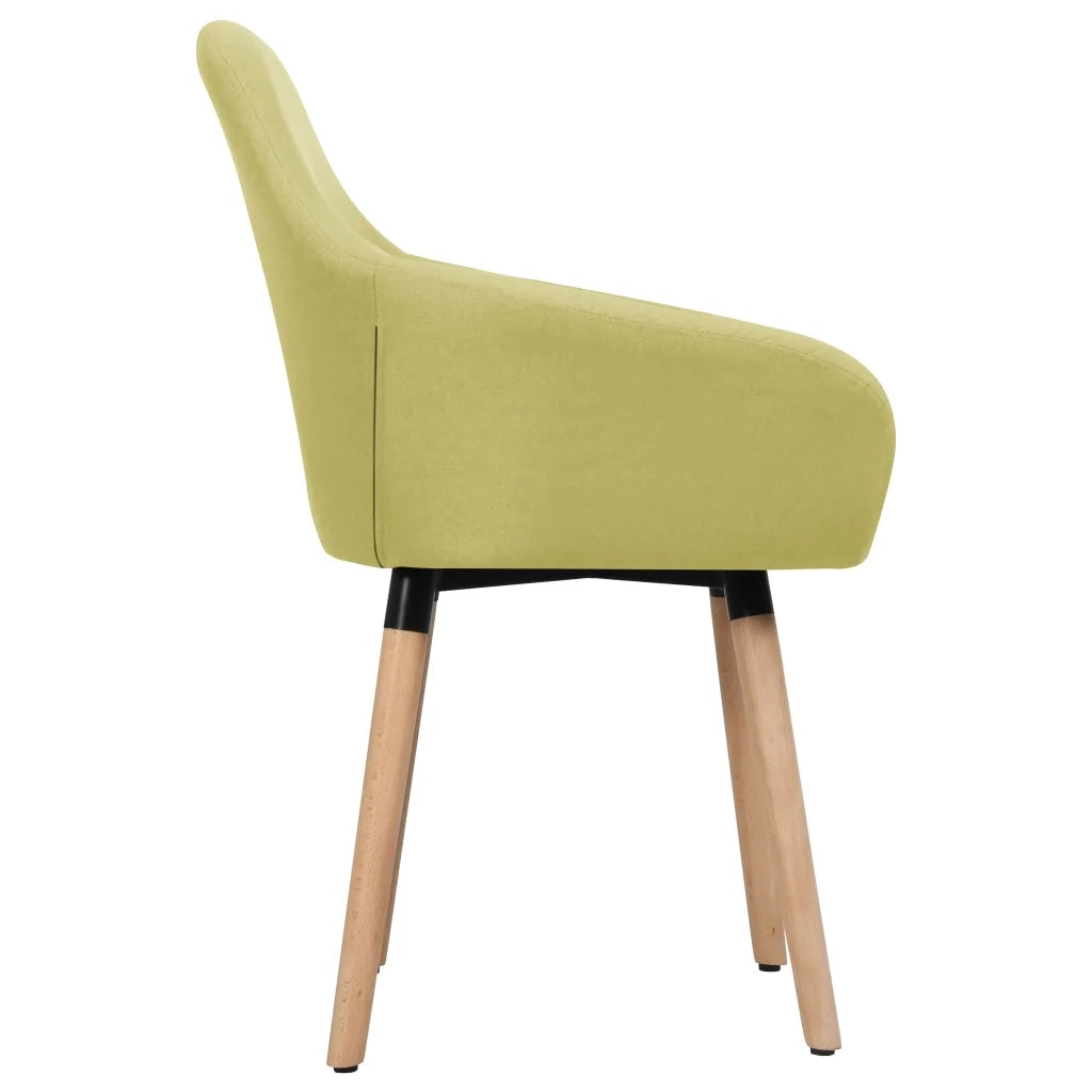Sedie da Pranzo 2 pz Verdi in Tessuto cod mxl 31530