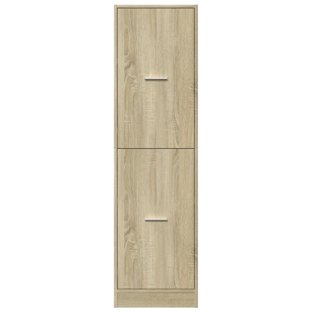 vidaXL Armadietto da Farmacia Rovere Sonoma 40x41x144,5 cm Truciolato