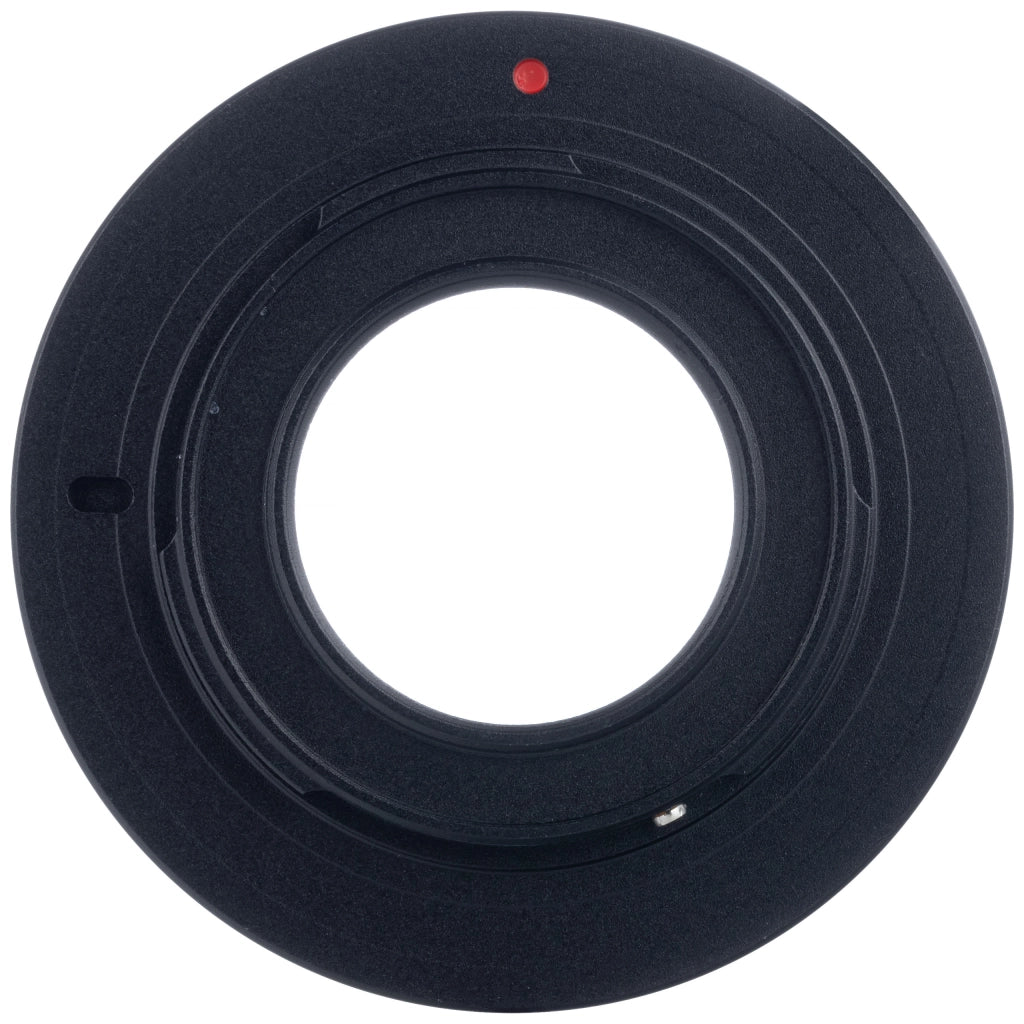 Adattatore C-Mount a Micro 4/3 – Compatibile con Fotocamere Olympus PEN e Panasonic | Alluminio Ossidato, Alta Durata