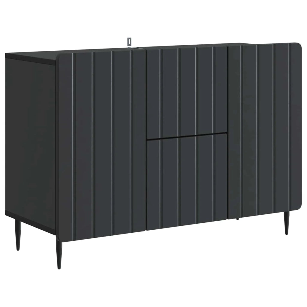 Credenza Nero 89 x 34,5 x 62 cm Legno ingegnerizzato 894426