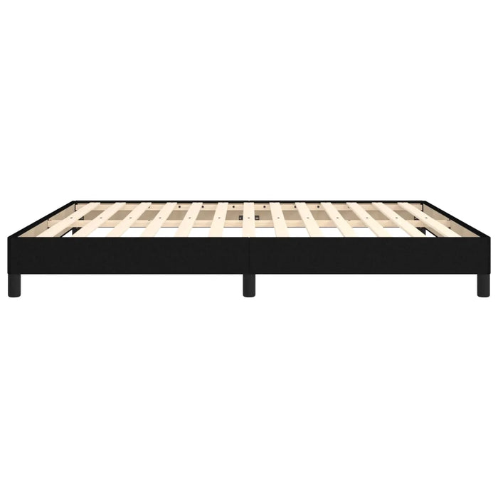 Giroletto senza Materasso Nero 160x200 cm in Tessuto 346730