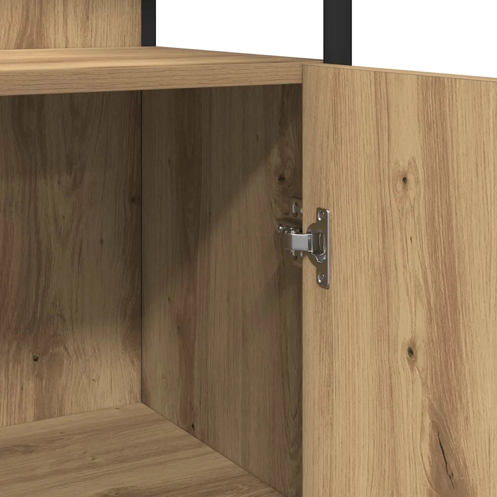 Unità da Bagno con lo scaffale 3 pcs Marrone Legno multistrato 3334384