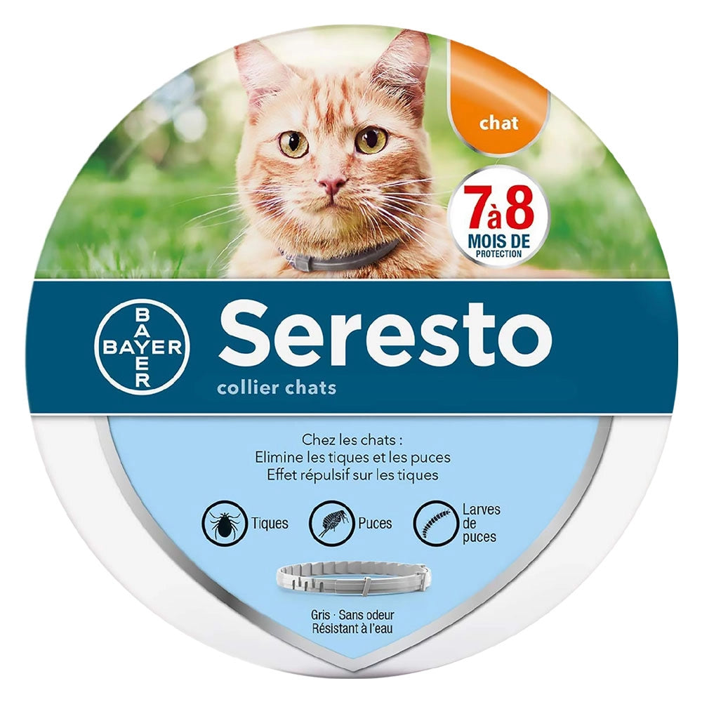 COLLARE ANTIPARASSITARIO 'SERESTO' per gatti - cm. 38  - BricoGo