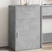 Armadietto Grigio Cemento 56,5x39x90 cm in Legno Multistrato 840712