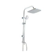 Trade Shop - Colonna Doccia Saliscendi Miscelatore Cromato Rubinetto Soffione Doccetta 59396 -