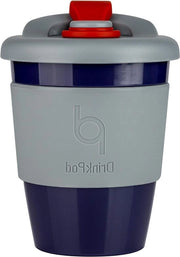 Tazza di plastica riciclabile da 340 ml - BPA libero - Grigio Storm