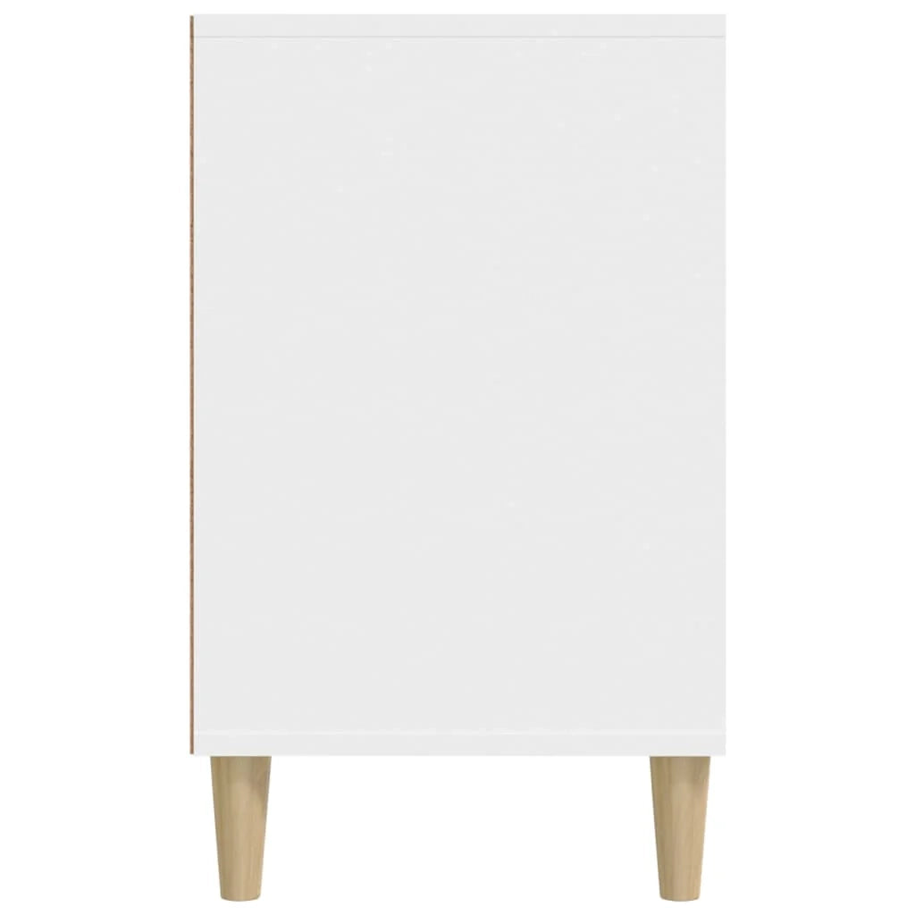 Scarpiera mobile contenitore per scarpe mobile per ingresso/corridoio/soggiorno 102 x 36 x 60 cm legno ingegnerizzato bianco 02_0021425