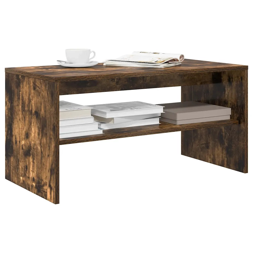 vidaXL Mobile Porta TV Rovere Fumo 80x40x40 cm in Legno Multistrato