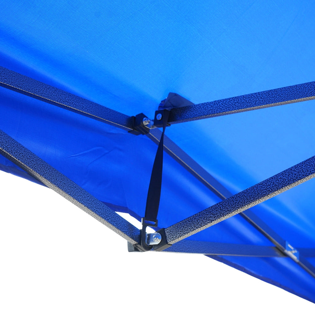 Gazebo blu 2.5x2.5 m, altezza regolabile, pieghevole Breckner Germany