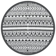 Tappeto da Esterni ARAKIL Nero ?160 cm in PP CFW9974153