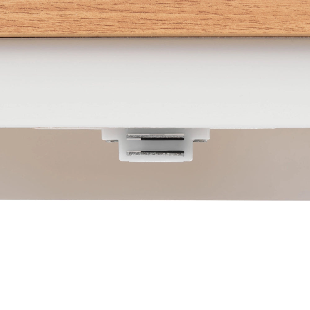 Mobiletto da bagno con lavabo con ripiani Ante traforate MDF Bianco 60 x 75 cm stile raffinato