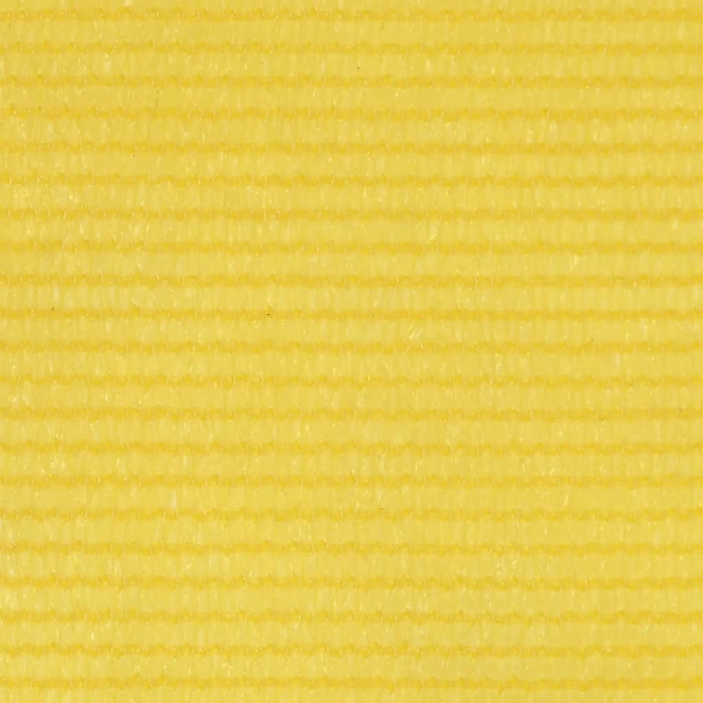 Schermo per balcone schermo per la privacy 90 x 500 cm HDPE giallo 02_0010203