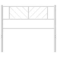 Testiera di Ricambio in Metallo Bianco 75 cm 372254