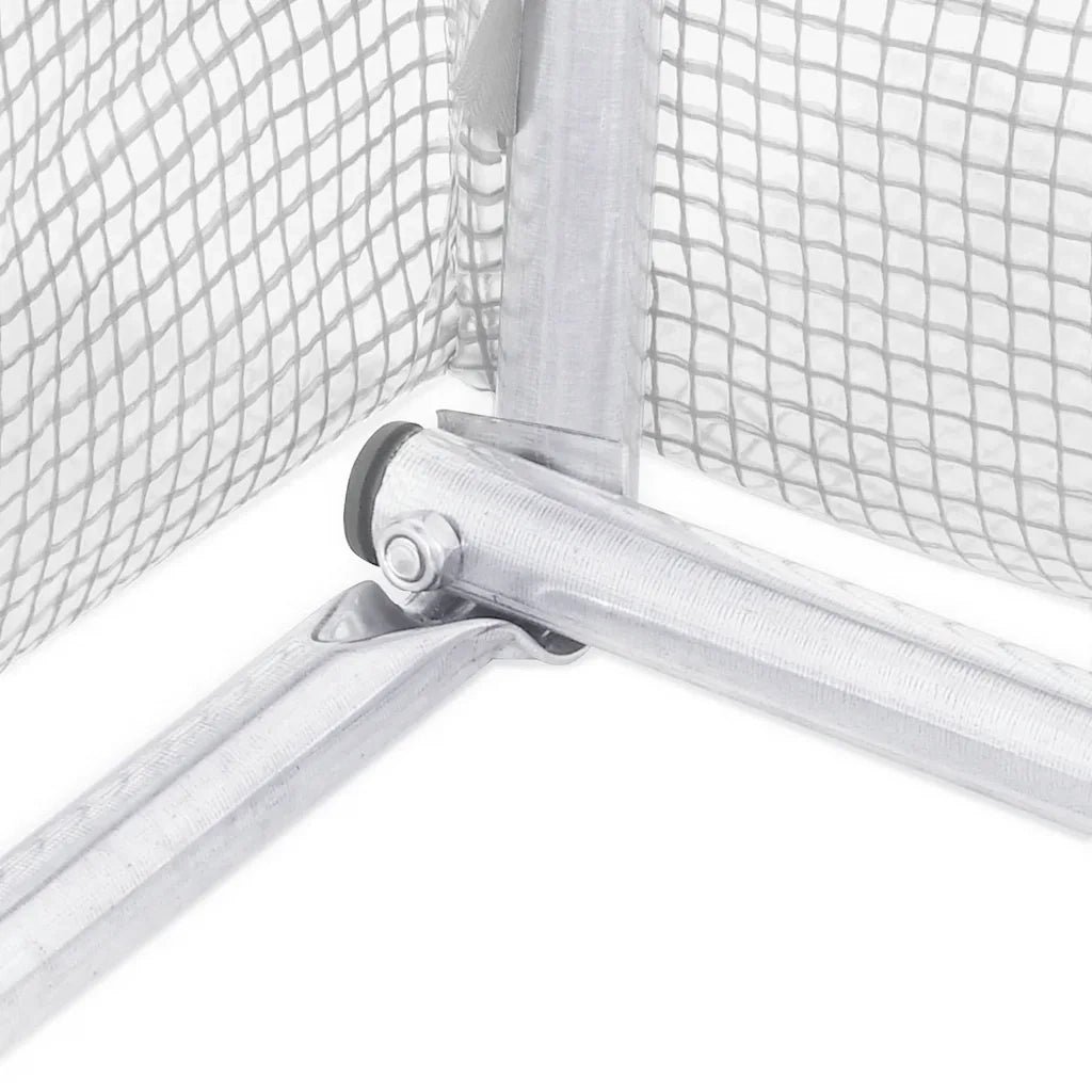 Serra con Telaio in Acciaio Bianco 6 m2 3x2x2 m CFW9517671