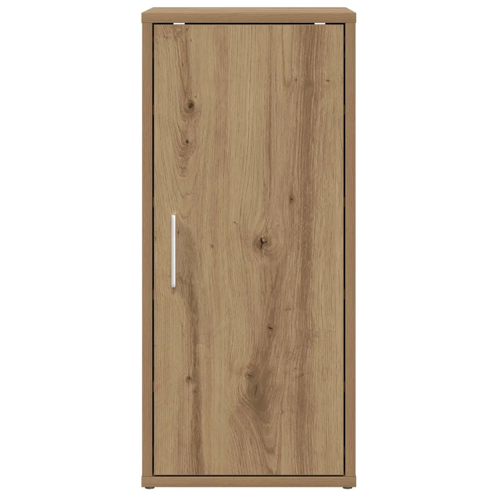 Scarpiere 2 pz-Set di 2 Scaffale per scarpe Rovere Artigianale 32x35x70 cm in Truciolato 319561
