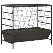 Mangiatore per Bestiame Nero 100 x 60 x 90 cm CFW9923610