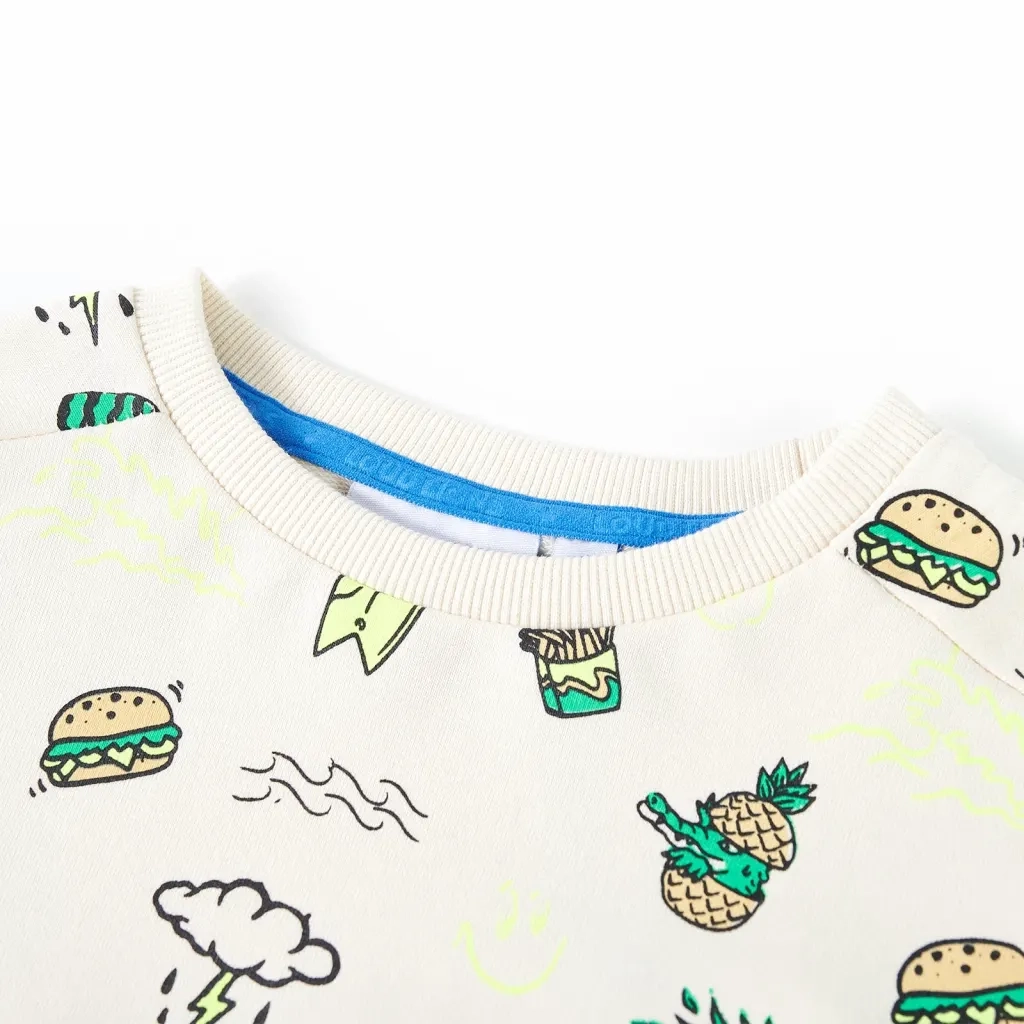 Felpa per Bambini Ecru Tenue 104 12590