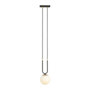 Lampada a sospensione Emibig Glam 1xE14 Ø15 nero opale