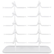 Organizzatore per occhiali con sostenitore per più occhiali, supporto per occhiali da sole, ripiano di esposizione, organizzatore in ABS di alta qualità.