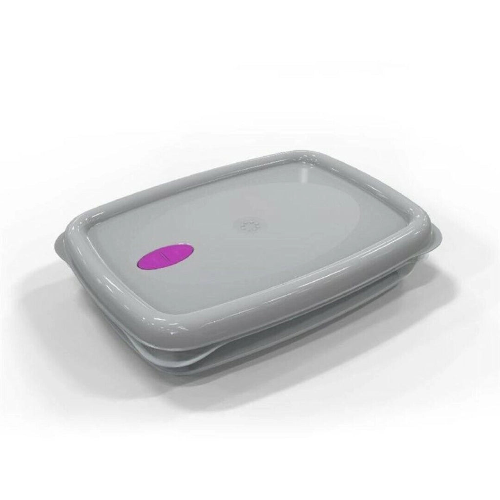 Contenitore Per Alimenti Freska Sottovuoto 2,5 Lt Alimenti 29X21X6 Cm Set 5 Pezzi - Bama