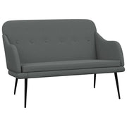 Panca Grigio Scuro 110x76x80 cm in Tessuto CFW8097392