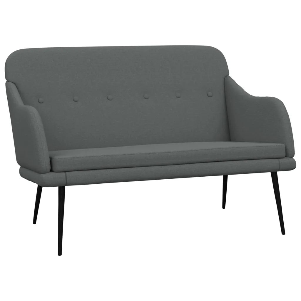 Panca Grigio Scuro 110x76x80 cm in Tessuto CFW8097392
