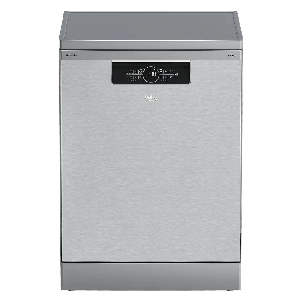 Lavastoviglie A Libera Installazione Beko BDFN36640XA Beyond 16 Coperti Classe C (A85xL59,8xP60) Pearl inox Hygiene Intense Funzione GlassShield
