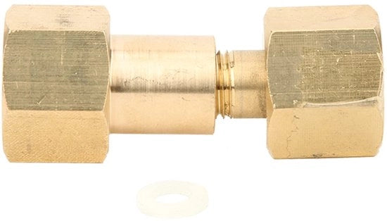 Adattatore per cilindro in rame per regolatore di argon - 320 a 580 - Ideale per serbatoio CO2 - Adattatore cilindro - 15 MPa - Adatto a ogni regolatore di argon