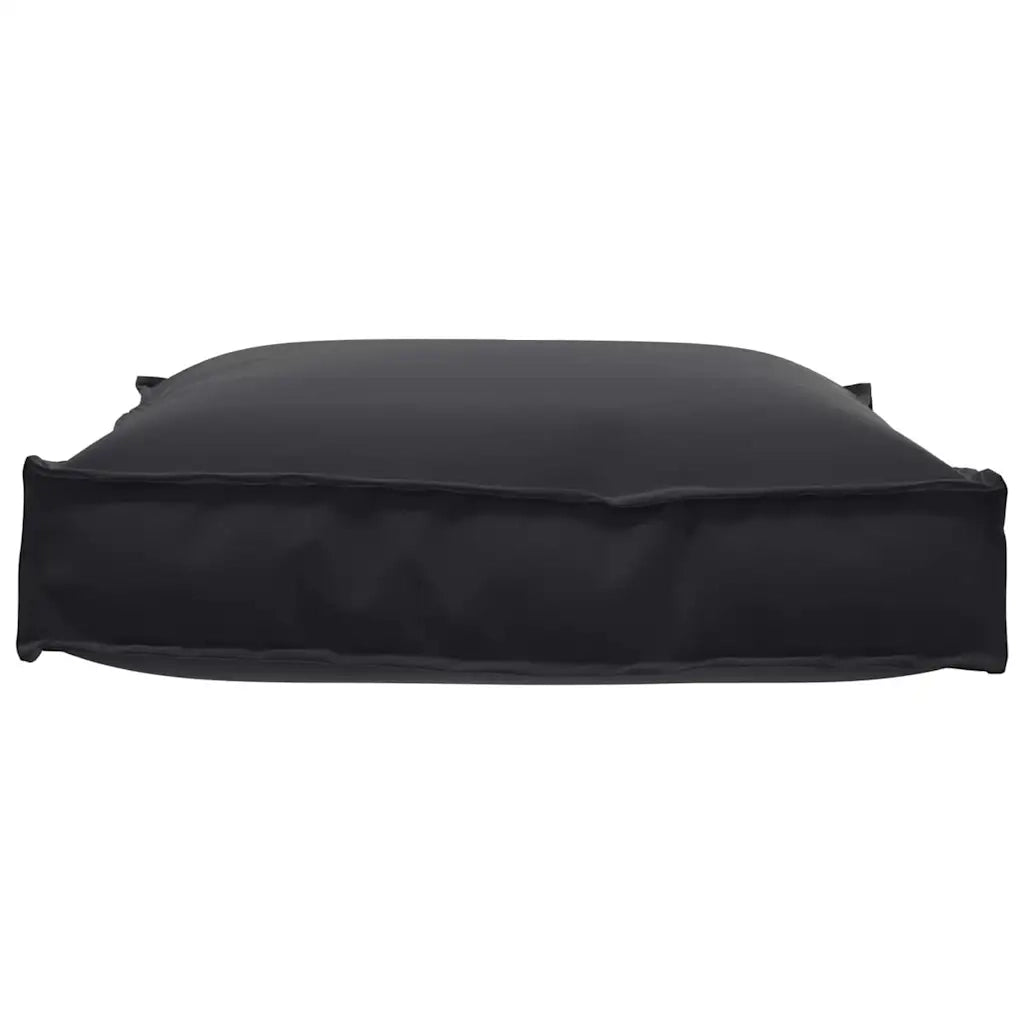 Cuscino Nero 70 x 70 x 12 cm Tessuto Oxford 42001502