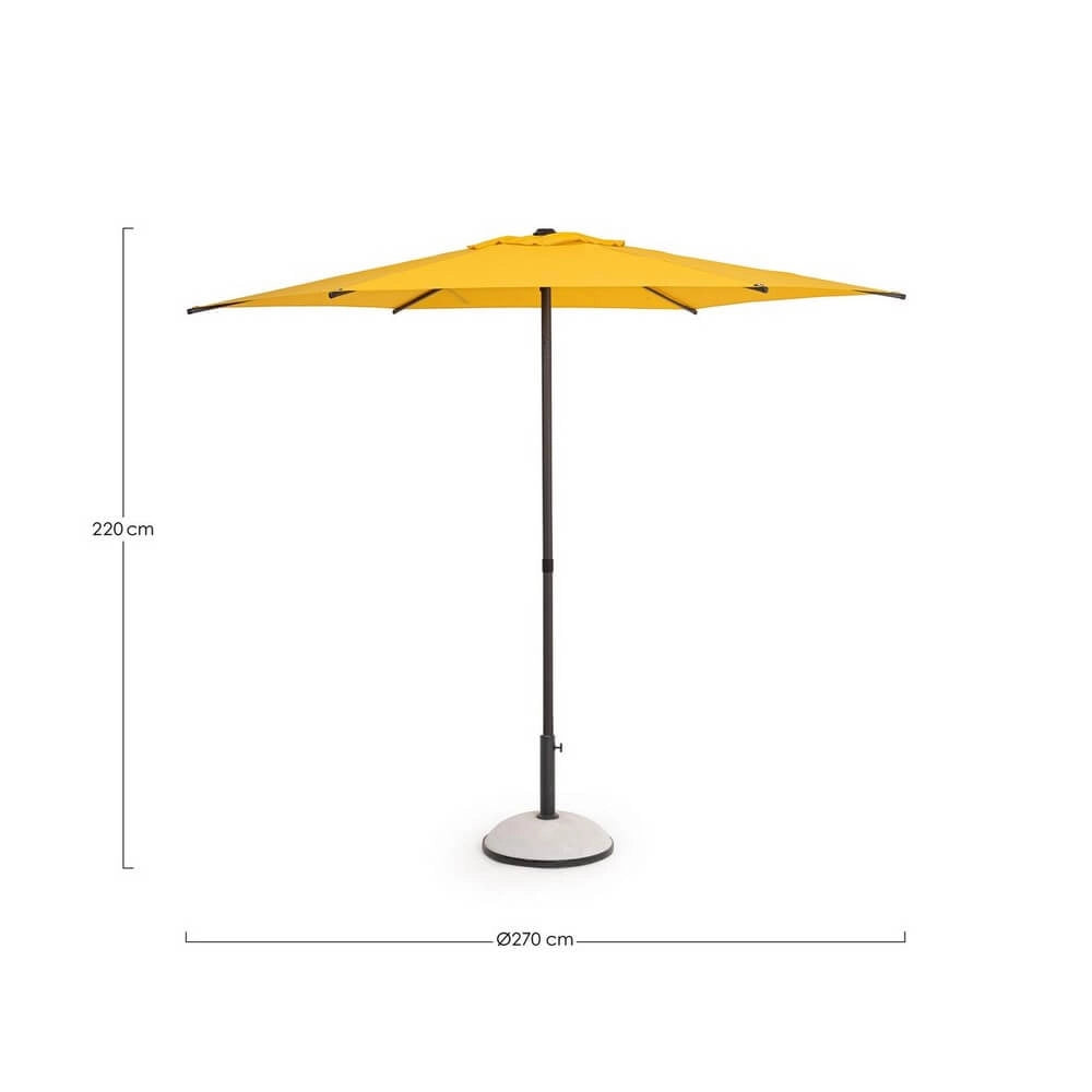 Ombrellone da Giardino con Snodo Palo Centrale 270 cm - RHYTHM