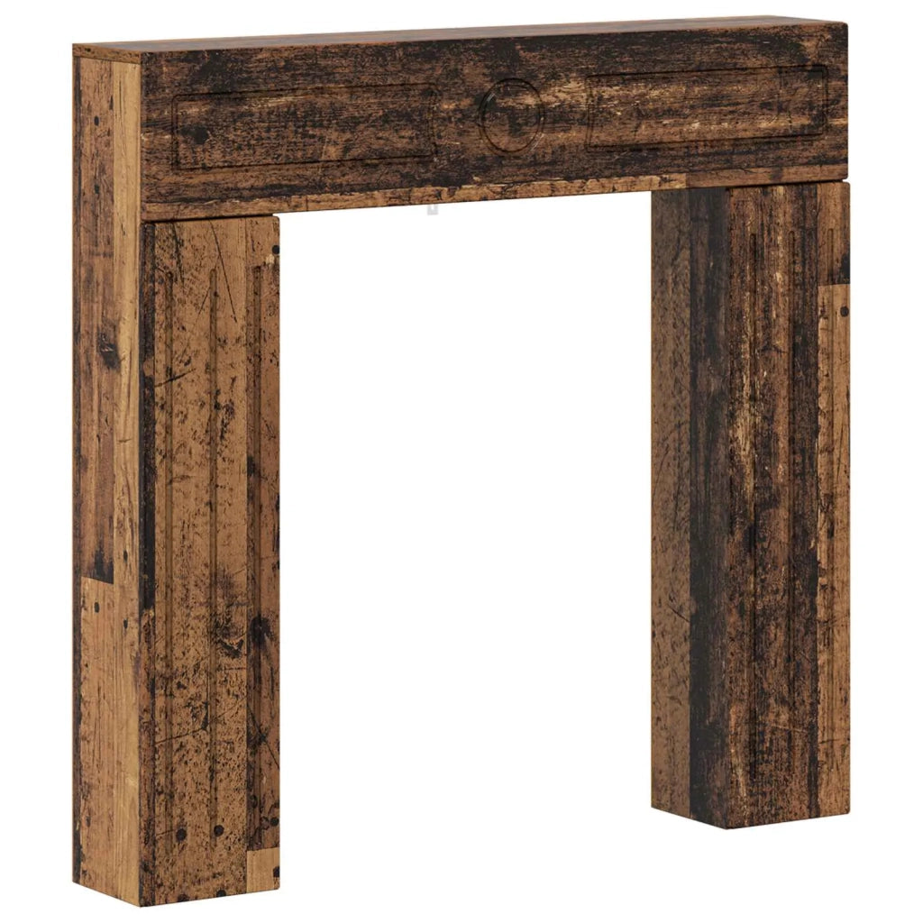 Cornice per camino Legno antico 102 x 18 x 100,5 cm 8006613