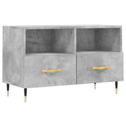 Mobile per TV | Armadietto TV | Mobile Porta TV Grigio Cemento 80x36x50 cm Legno Multistrato