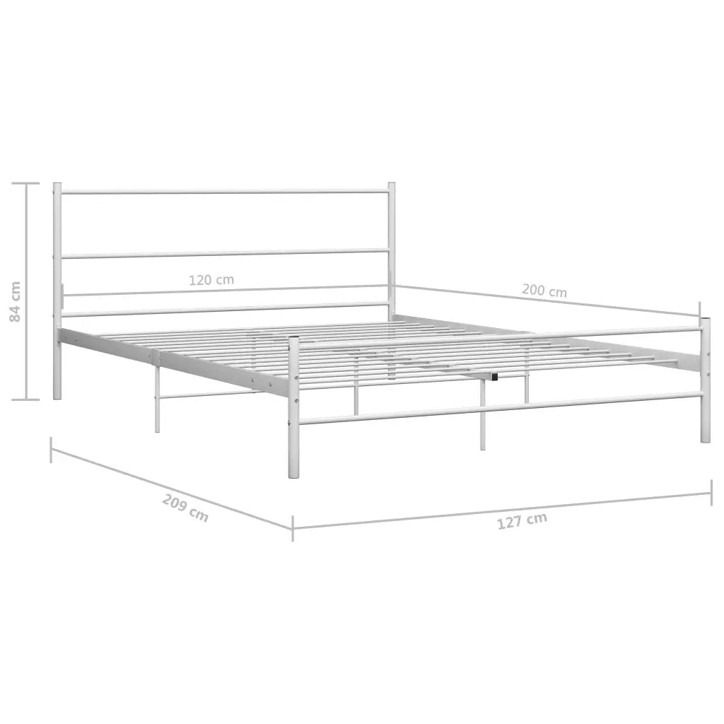 Giroletto Bianco in Metallo 120x200 cm 284694