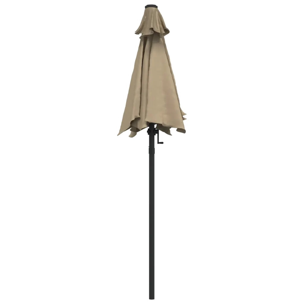 Ombrellone Grigio Talpa 200x211 cm in Alluminio