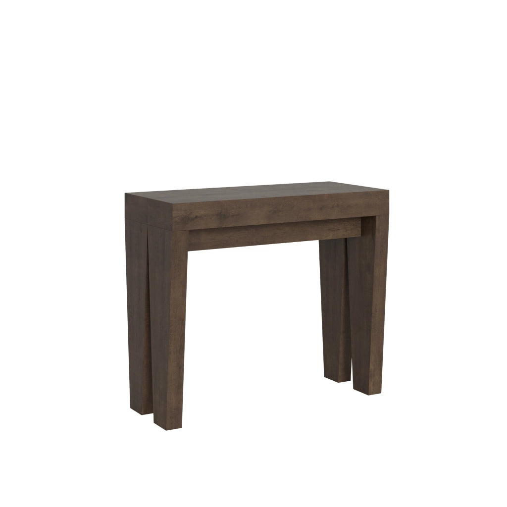 Consolle allungabile 90x40/196 cm SpimboX Small Noce