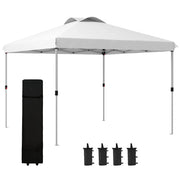 Gazebo da giardino pieghevole ¨C zephmum ¨C 3x3 m con sacco a rotelle