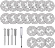Accessori per smerigliatrice - Diamant doorsmerigli schijven 22 mm per attrezzi di rotazione - Mini lama circolare per metallo, piastrelle, legno, vetro e marmo