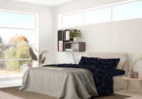 Set Lenzuola 1 Piazza e Mezzo con Stampa Sopra Sotto e Federe Orione