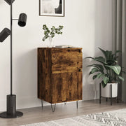 Credenza-Buffet-Armadio da cucina Rovere Fumo 40x35x70 cm in Legno Multistrato 635703