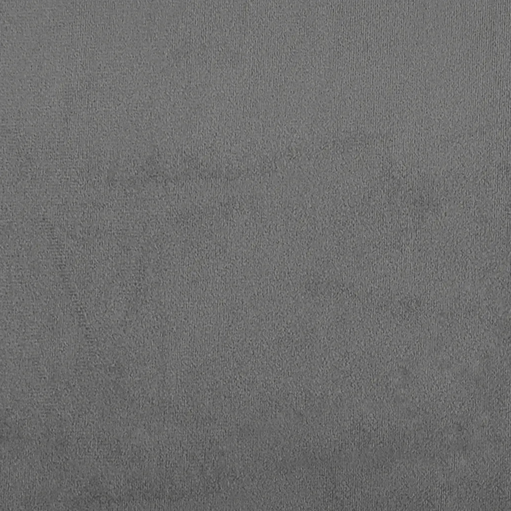 Divano 2 Posti Cuscini-Sofa 2 Posti con CusciniGrigio Scuro 140 cm Tessuto Microfibra
