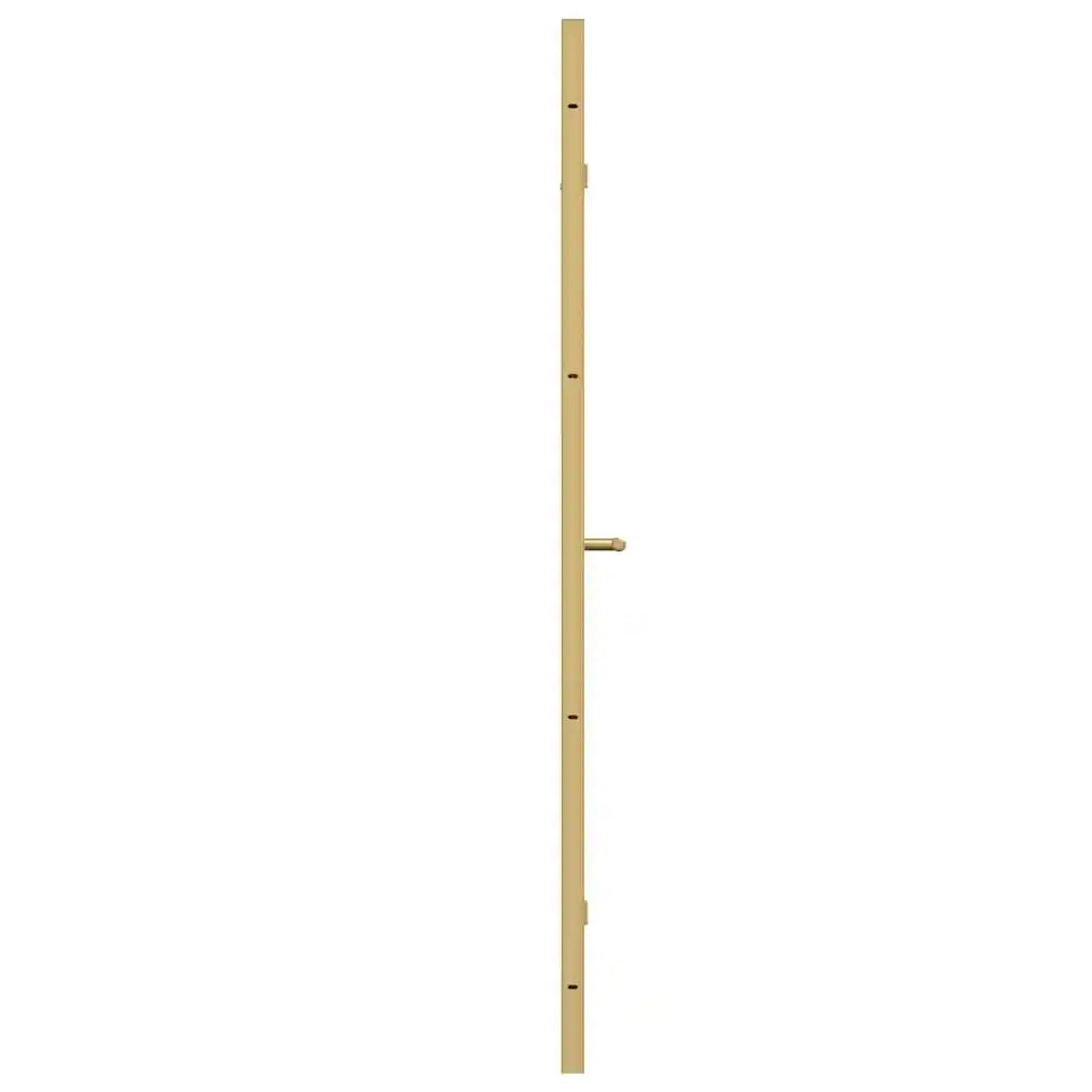 Involucro Doccia Oro 120 x 140 cm Vetro ESG e Alluminio CFW3726592