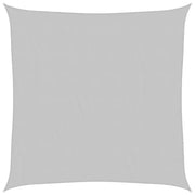 Vela Parasole | Telo Ombra | Vela da ombra Grigio Chiaro 2x2 m 100% Poliestere Oxford