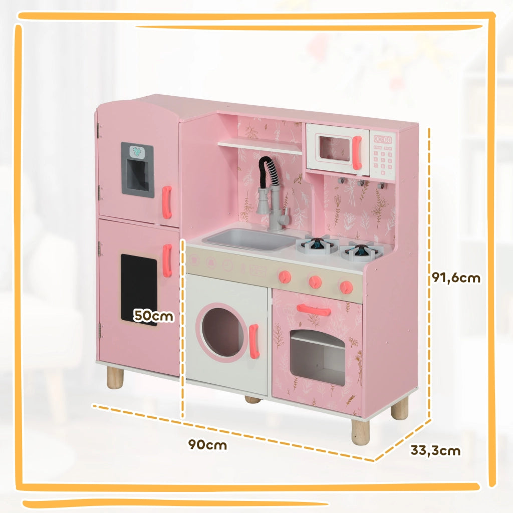 Cucina Giocattolo Bambini ¨C Zephmum ¨C Rosa Legno
