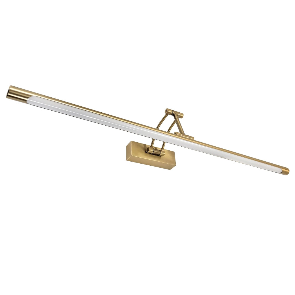 Applique Da Bagno Led Swe024-1w 80cm Brush Gold