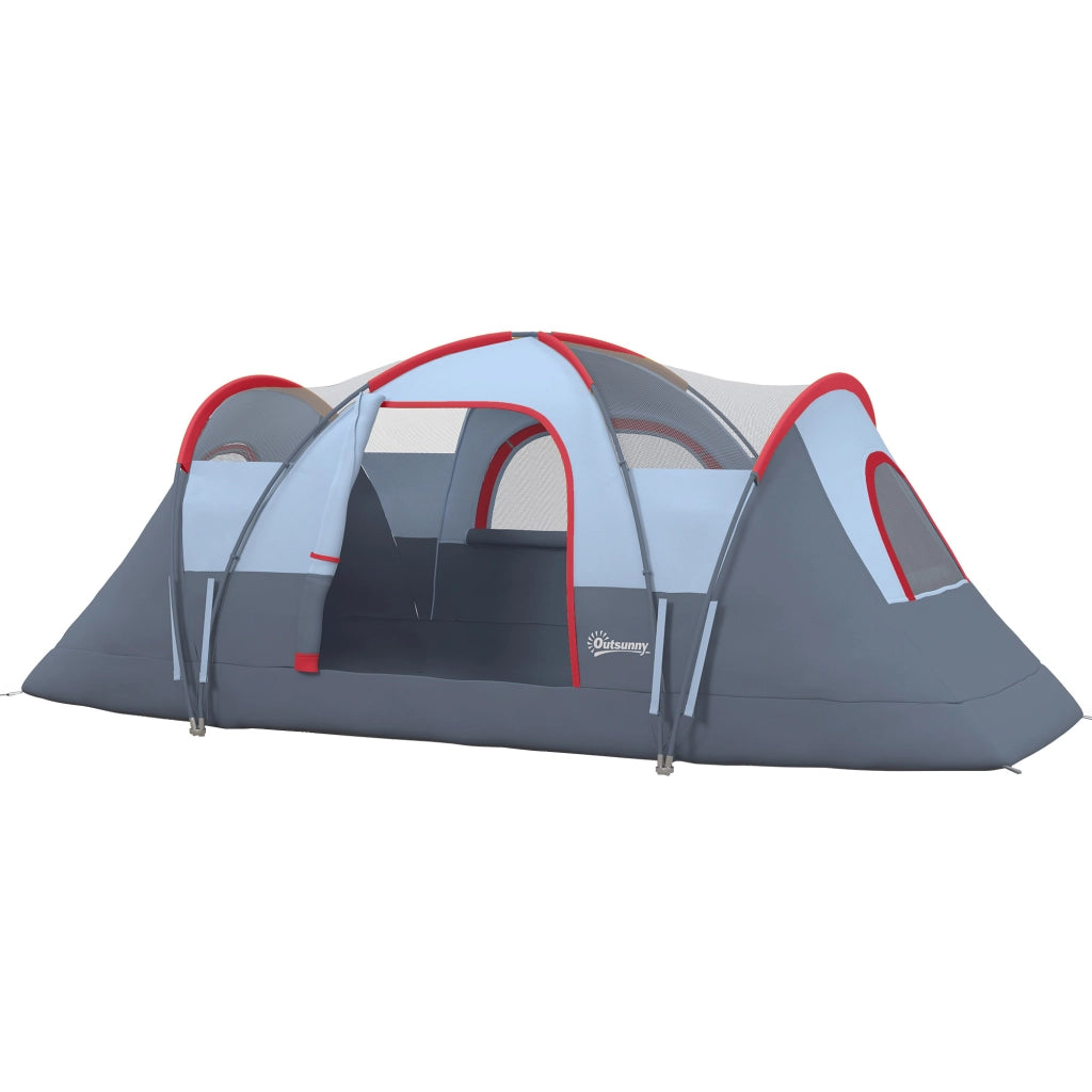 Tenda da campeggio 5-6 persone ¨C zephmum ¨C grigio chiaro