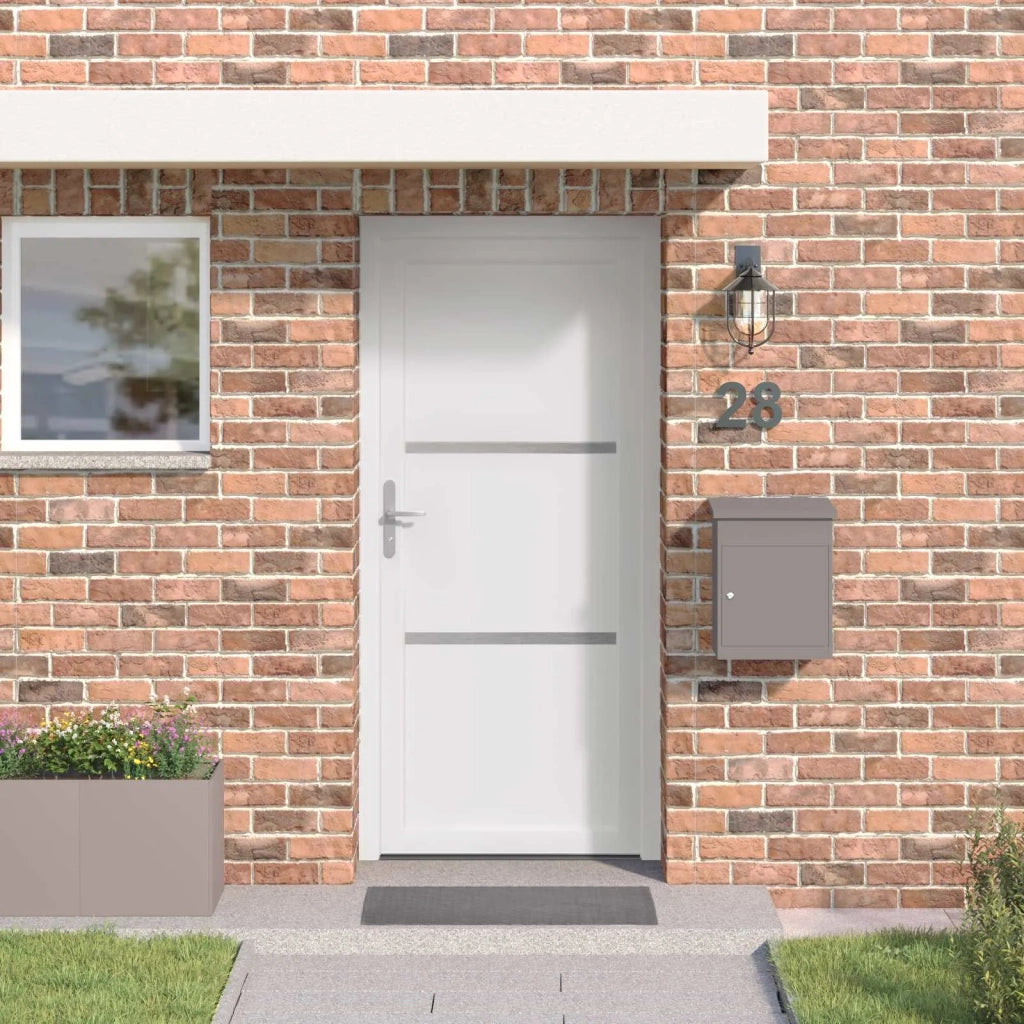 Porta Frontale Bianco 108 x 208 cm PVC 3445730