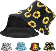 Cappello da sole per donne e uomini, portatile, retro cappello da pesca, pieghevole, cappello da bush per campeggio, escursioni, vacanze - nero